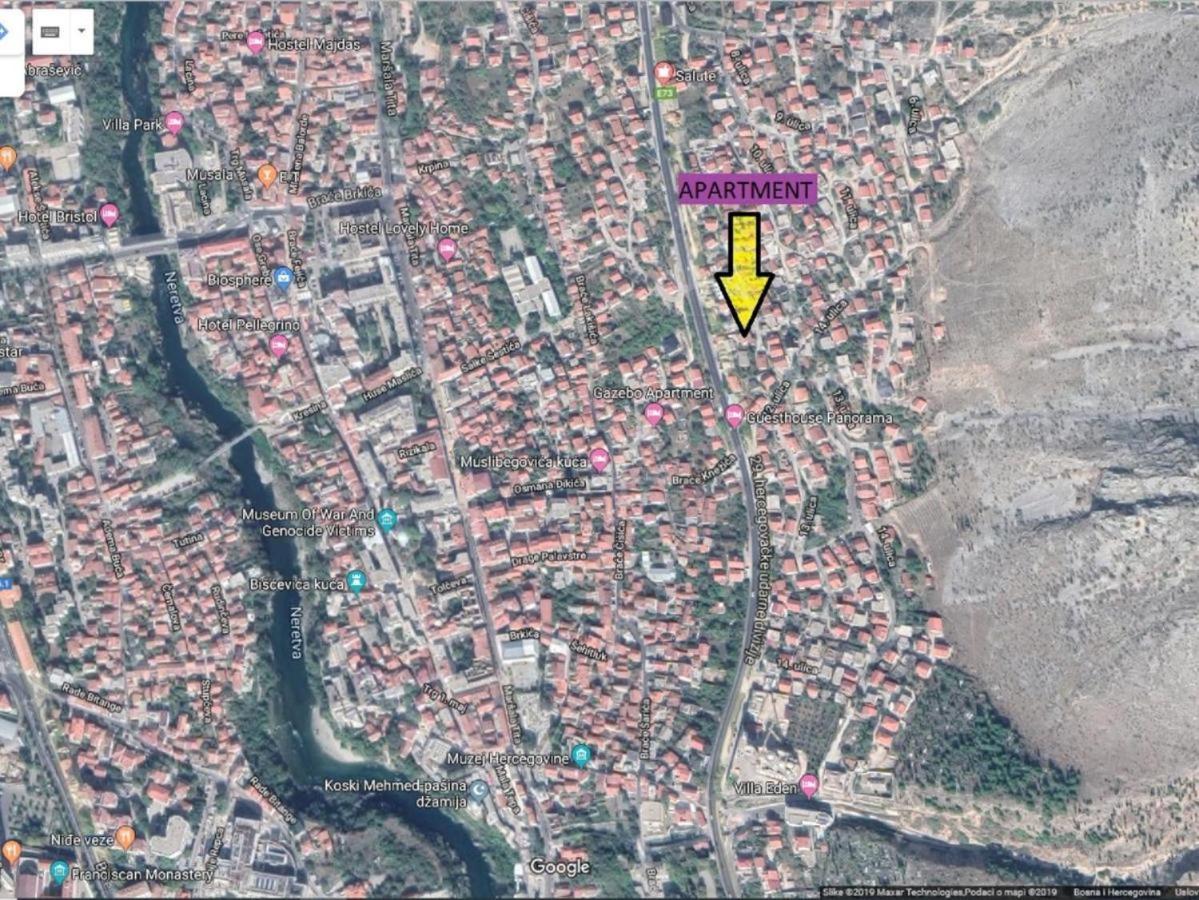 Apartman Seno Mostar Eksteriør bilde